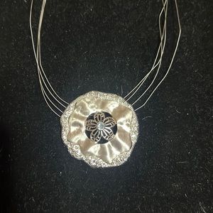 Swarovski sand dollar necklace
